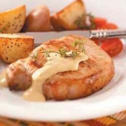 Pork Chops with Dijon Sauce