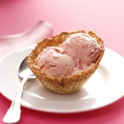 Strawberry-Rhubarb Ice Cream