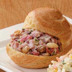 Ham Salad Puffs