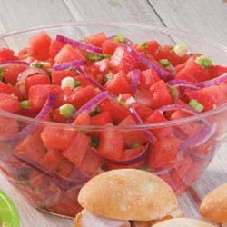 Tangy Watermelon Salad