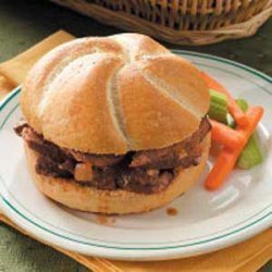 Barbecued Beef Sandwiches