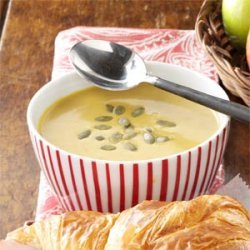 Curried Pumpkin Apple Soup