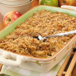 Caramel Apple Crisp