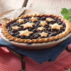 Star-Studded Blueberry Pie