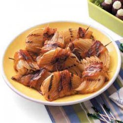 Grilled Bacon-Onion Appetizers