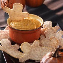 Goblins with Pumpkin Dip