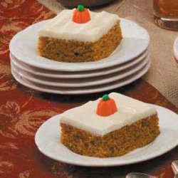 Pumpkin Sheet Cake