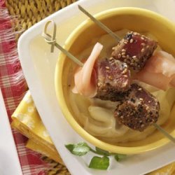 Ginger-Tuna Kabobs