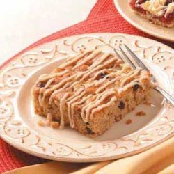 Iced Apple Snack Cake