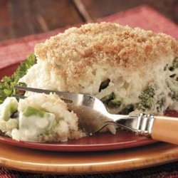 Hash Brown Broccoli Bake