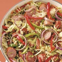 Cabbage Kielbasa Skillet