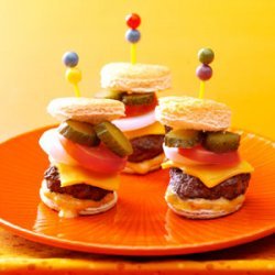 Mini Burgers with the Works