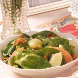 Pear Spinach Salad