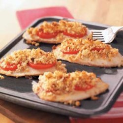 Tomato Walnut Tilapia