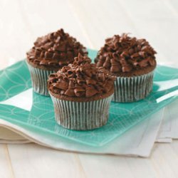 Sour Cream Chocolate Cupcakes