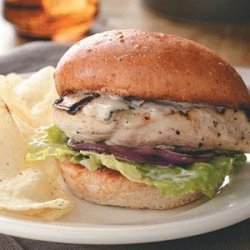 Caesar Chicken Burgers