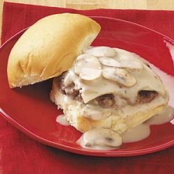 Mushroom Swiss Burgers