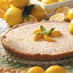 Tangy Lemon-Nut Tart