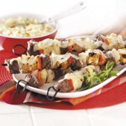 Steak Sandwich Kabobs