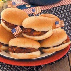 Barbecued Hamburgers