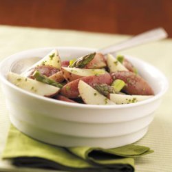Tangy Asparagus Potato Salad