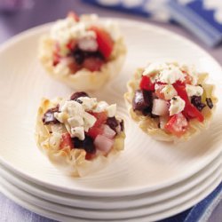 Greek Veggie Tartlets