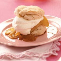 Apple Cream Shortcakes