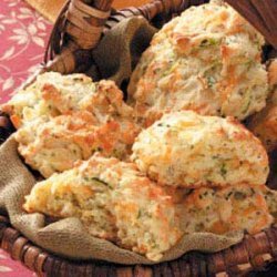 Zucchini Cheddar Biscuits