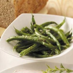 Basil-Garlic Green Beans