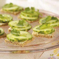 Tea Party Cucumber Sandwiches