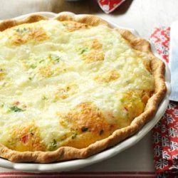 Turkey Swiss Quiche