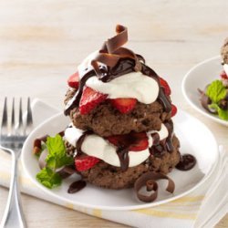 Chocolate Strawberry Shortcakes