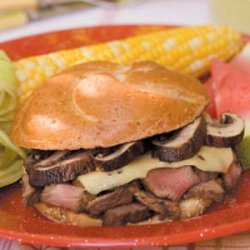 Molasses Steak Sandwiches