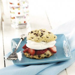 Chocolate Chip Strawberry Shortcakes