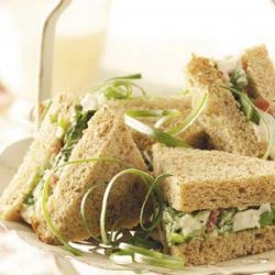 Turkey Salad on Wheat Bread