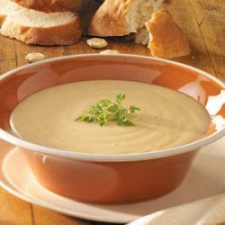 Roasted Garlic Potato Soup