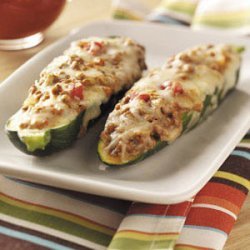 Beef-Stuffed Zucchini