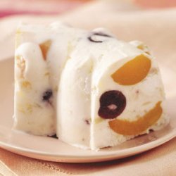 Frosty Mallow Fruit Dessert