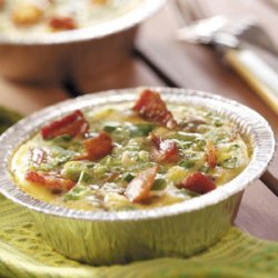 Breakfast Eggs in Foil Bowls