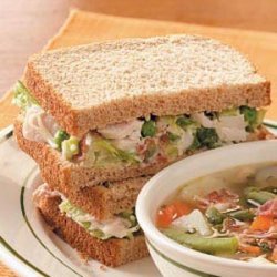 Turkey Salad Sandwiches