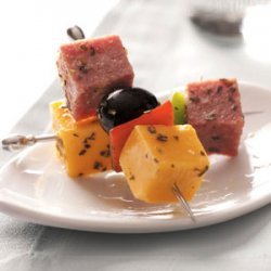 Marinated Sausage Kabobs