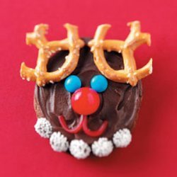 Chocolate Reindeer Cookies