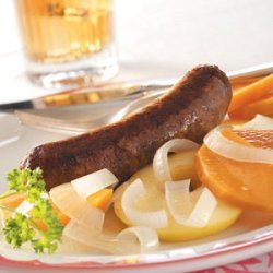 One-Dish Bratwurst Dinner