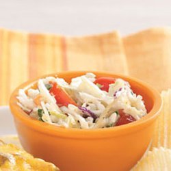 Easy Caesar Coleslaw