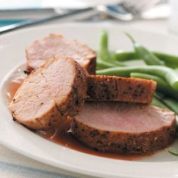 Cherry-Glazed Pork Tenderloin