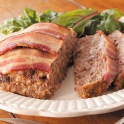 Bacon-Topped Venison Meat Loaf