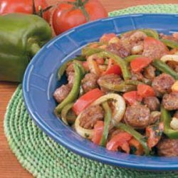 Easy Italian Sausage and Peppers