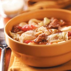 Sausage Tortellini Soup