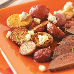 Roasted Potatoes with Thyme and Gorgonzola