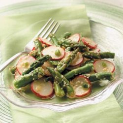 Radish Asparagus Salad